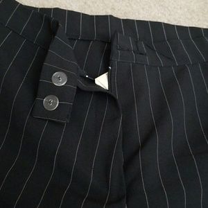 Pinstripe trousers